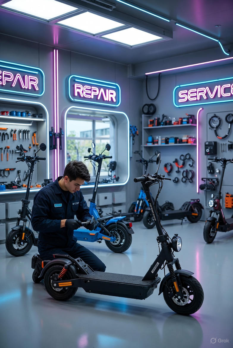E-Scooter Service E-Moped Service E-Roller Service E-Roller Reparatur